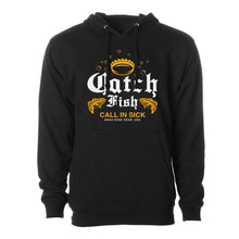 Load image into Gallery viewer, Drag Men's Call In Sick Black 8.5oz Hoodie