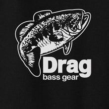 Load image into Gallery viewer, Drag Men's Large Mouth Black 8.5oz Hoodie