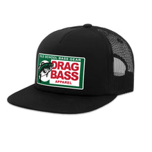 Load image into Gallery viewer, Drag Lip Ripper Black Flat Bill Snapback Trucker Hat