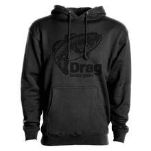 Load image into Gallery viewer, Drag Men's Large Mouth (Black) 10oz Heavy Duty Hoodie - Multiple Colorways
