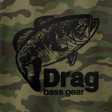 Load image into Gallery viewer, Drag Men's Large Mouth Camo 8.5oz Hoodie
