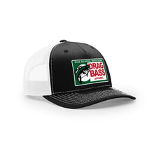 Load image into Gallery viewer, Drag Lip Ripper Black/White Snapback Trucker Hat