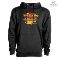 Drag Men's Glitter Boat Black 10oz Heavy Duty Hoodie - Drag Bass Gear
