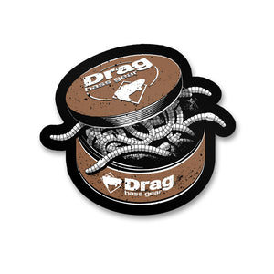 Drag Bass Gear Snuff Sticker - 5" X 4.5"